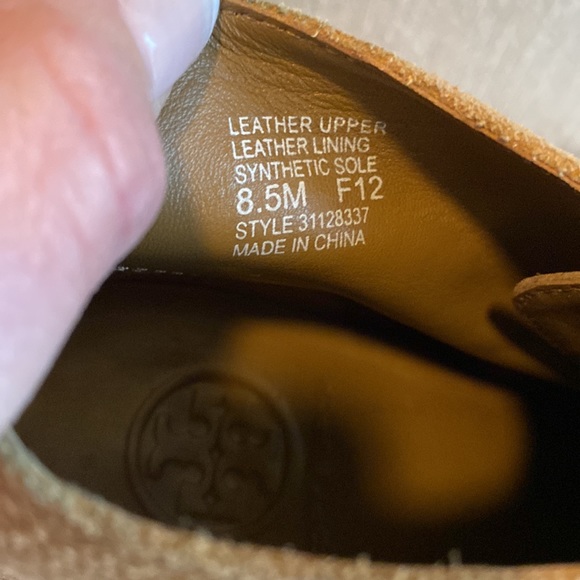 Tory Burch wedge booties. - Picture 6 of 7